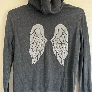 Victoria's Secret Gray Zip-Up Hoodie